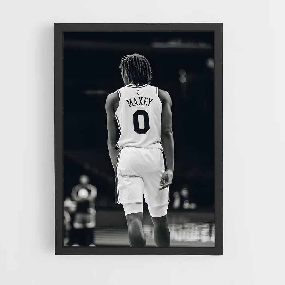 Poster Tyrese de maxey – affiche Basketball (vue 2)